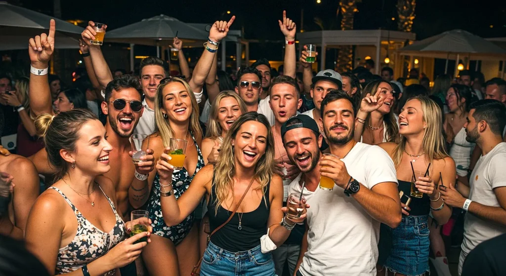 Tourists experience Luxury Pool Party with Open Bar in Malta
