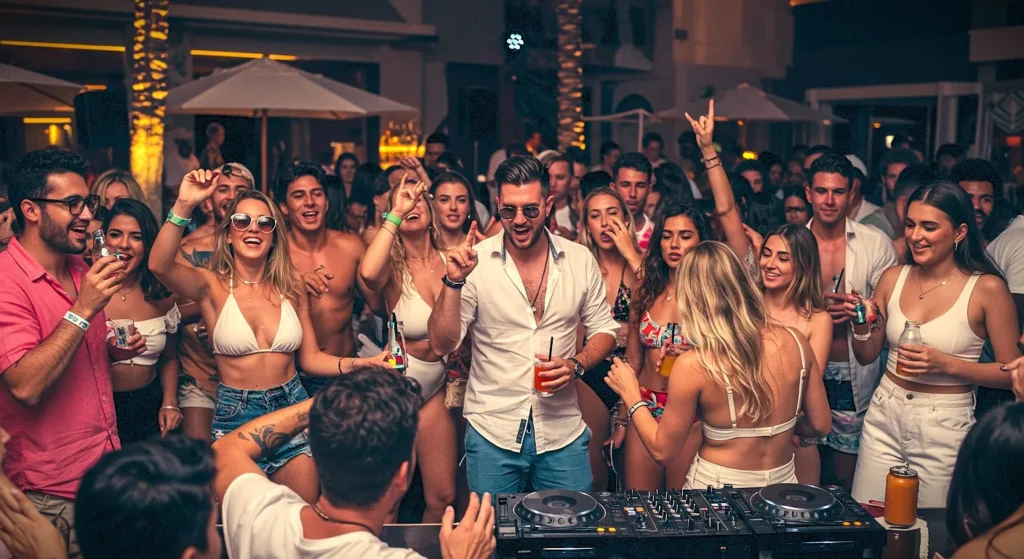 stag party - luxury pool party with an open bar in Malta